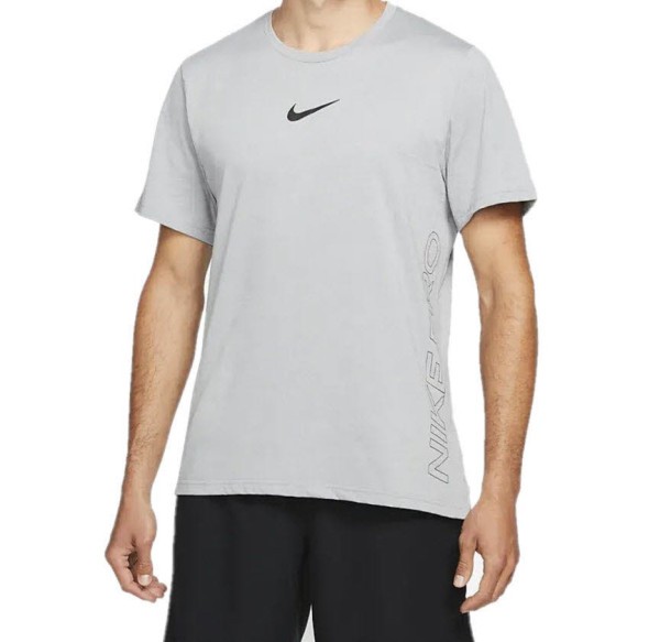 NIKE Np Df Npc Burnout Ss 2.0 T-Shirt Herren grau - Bild 1