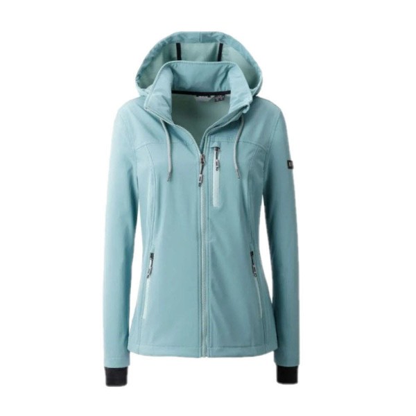 LINEA PRIMERO Damen Softshelljacke Sila blau