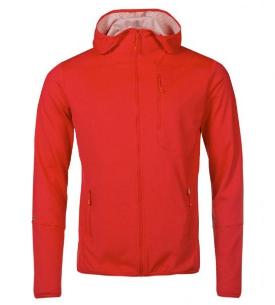 HALTI Pallas Hooded Layer Jacke Herren rot