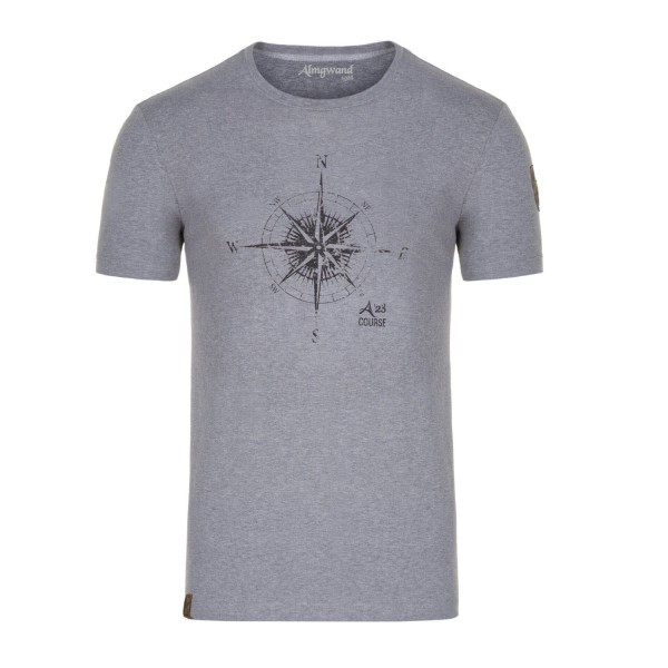 ALMGWAND Meilingeralm T-Shirt Herren grau