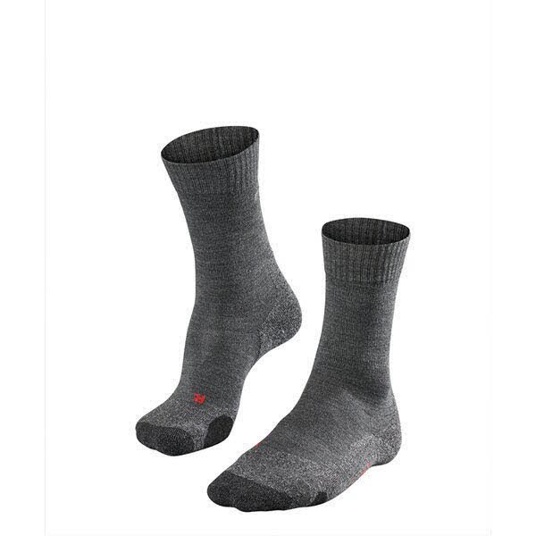 FALKE TK2 TREKKING SOCKEN HERREN grau