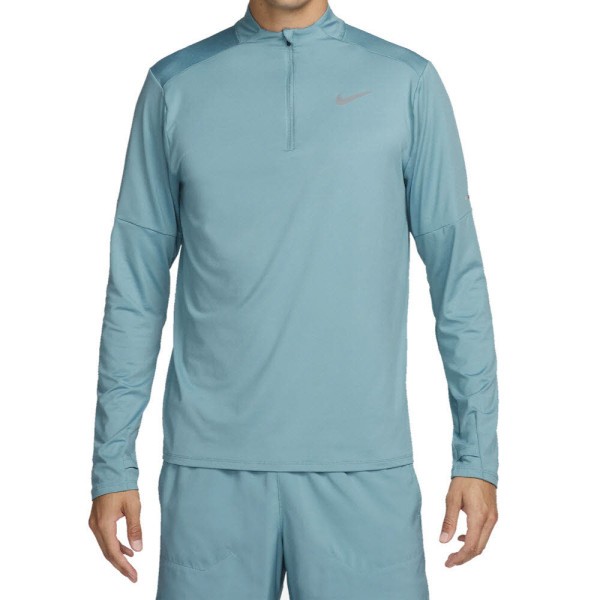NIKE M NK DF ELMNT Langarmshirt Herren blau