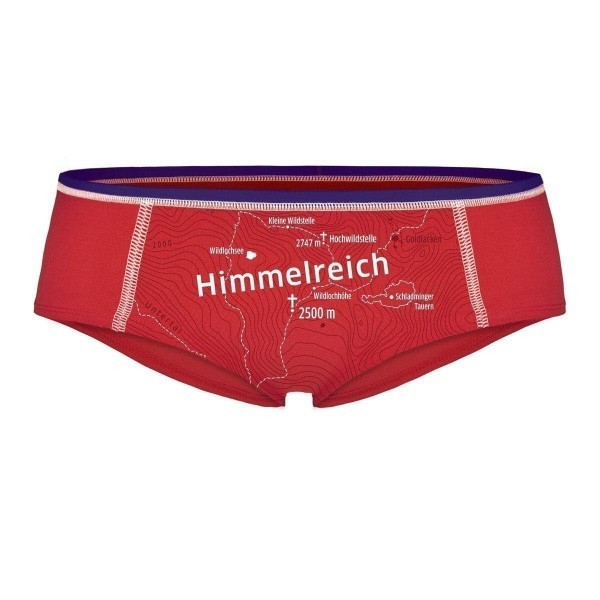 EIN SCHÖNER FLECK ERDE Ein schöner Fleck Erde Himmelreich Unterhose Damen rot