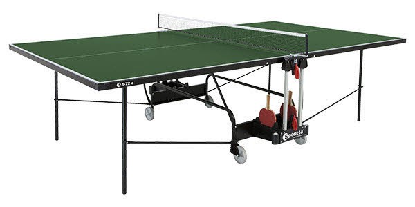 SPONETA Tischtennistisch S 1-72 e Outdoor mit Netz grün - Bild 1