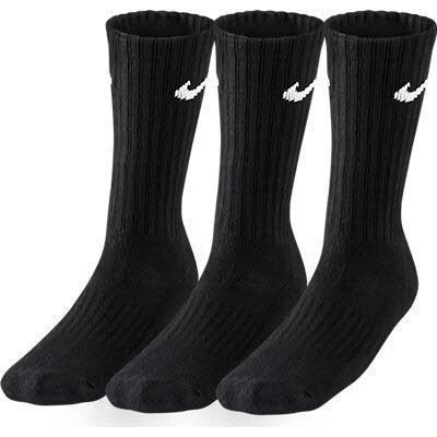 NIKE 3PPK PACK VALUE CREW 001 BLACK/WHITE Herren
