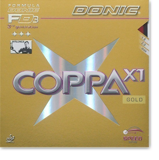 DONIC COPPA X1 GOLD