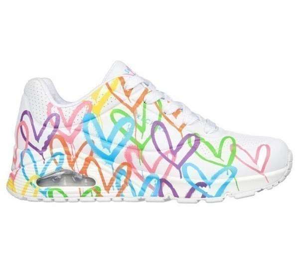 SKECHERS Uno-Highlight Love Schuhe Damen weiss - Bild 1