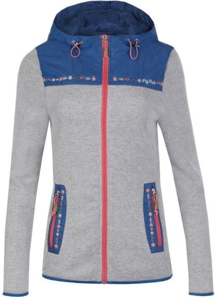 PIZ PALÜ Piz Palü Ppd-02-Ebrach Kapuzenjacke Damen grau