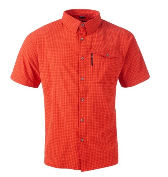 HALTI Leiri Check Hemd Herren rot