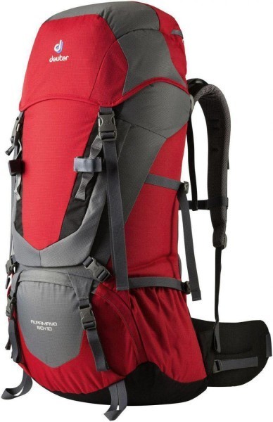 DEUTER ALPAMAYO 60 + 10 RUCKSACK rot