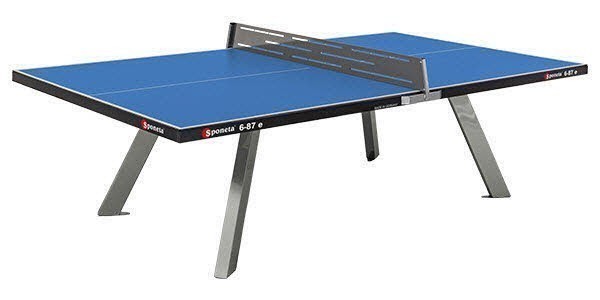 SPONETA Tischtennistisch S 6-87 e Outdoor mit Netz blau