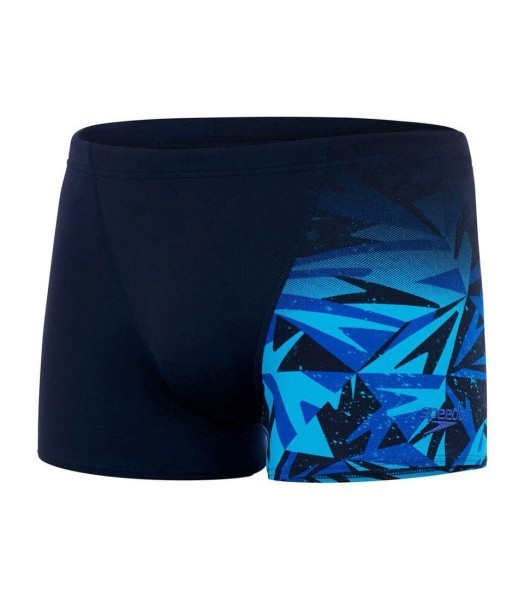 SPEEDO Allover V-Cut Aquashort Herren blau