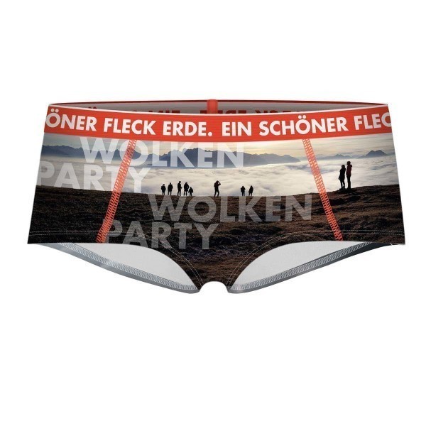 EIN SCHÖNER FLECK ERDE Ein schöner Fleck Erde Wolkenparty Unterhose Damen braun