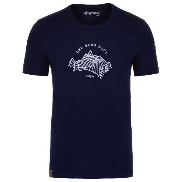 ALMGWAND Fischbachalm T-Shirt Herren blau