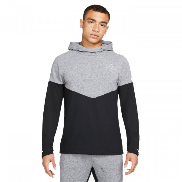 NIKE Tf Elmnt Rdvn Hoodie Herren grau