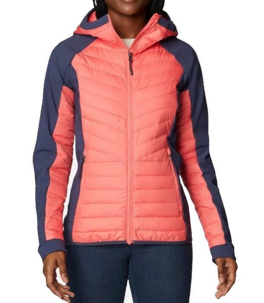 COLUMBIA SPORTSWEAR Columbia Powder Lite Hybrid Hooded Jacke Damen pink - Bild 1