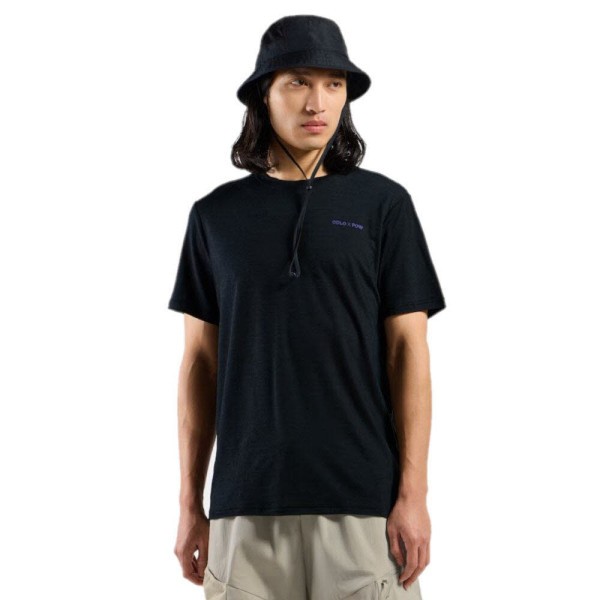 ODLO x POW Collective Voices T-Shirt aus Merinomix schwarz - Bild 1