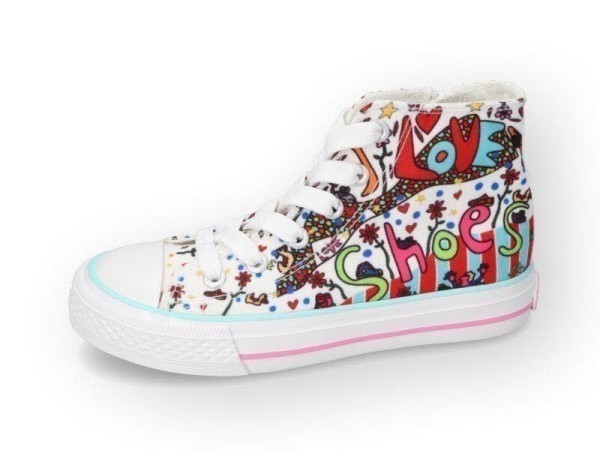 DOCKERS Sneaker High Kinder Weiss
