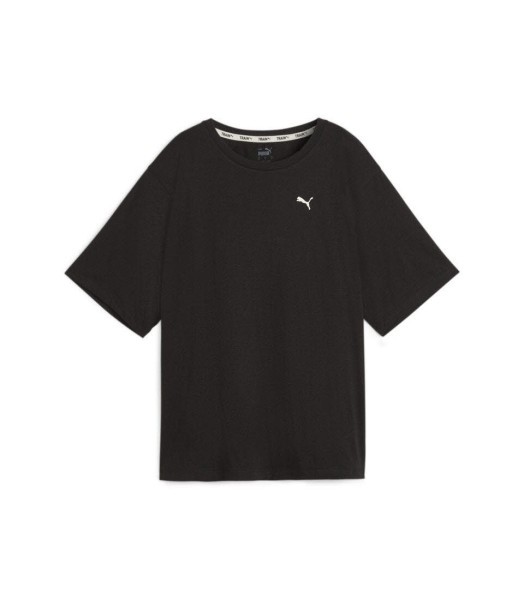 PUMA ANIMAL REMIX BOYFRIEND T-Shirt Damen schwarz - Bild 1