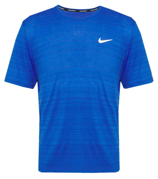 NIKE Df Miler Top Herren blau