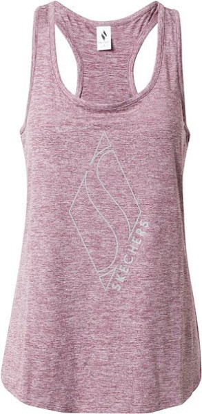 SKECHERS Godri Swift Racerback Tank-Top Damen pink
