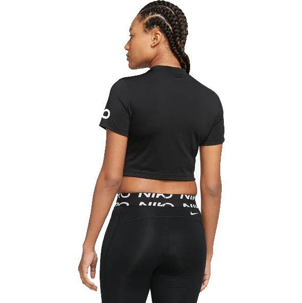 NIKE W Np Df Grx Ss Crop Top Damen schwarz - Bild 1