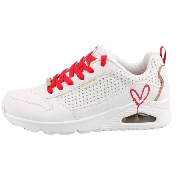 SKECHERS Uno - Lone Hearted weiss - Bild 1