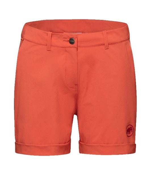 MAMMUT Runbold Roll Cuff Shorts Damen rot