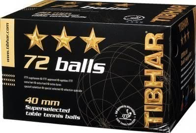 Tibhar Bälle *** 40mm 72er Pack