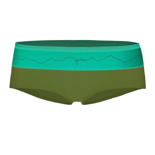 EIN SCHÖNER FLECK ERDE Ein schöner Fleck Erde Juchee Unterhose Damen grün