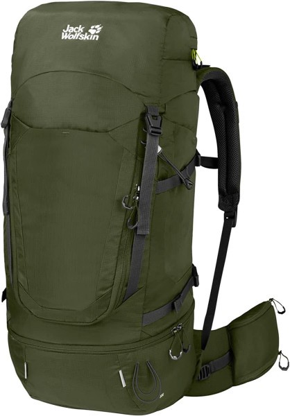 JACK WOLFSKIN Highland Trail 55 L Rucksack Herren grün