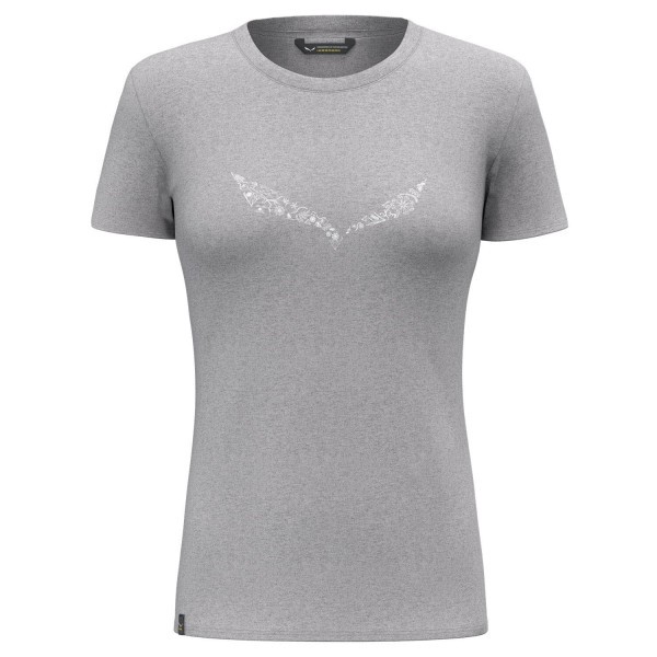 SALEWA Solid Dry W T-Shirt Damen grau