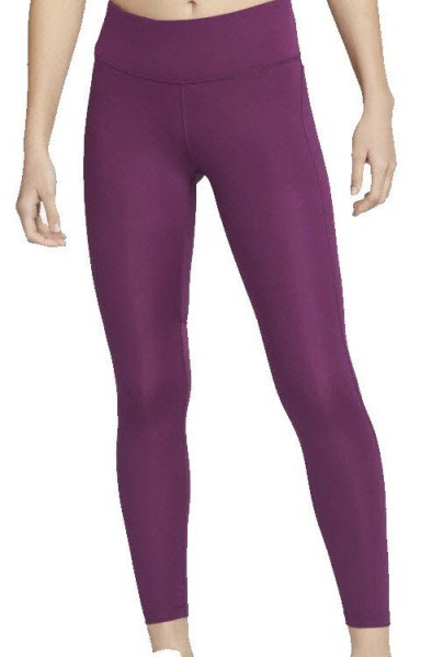 NIKE Df Fast Tight Damen lila - Bild 1