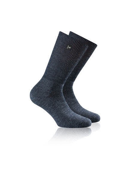 ROHNER fibre light super Socken Herren blau