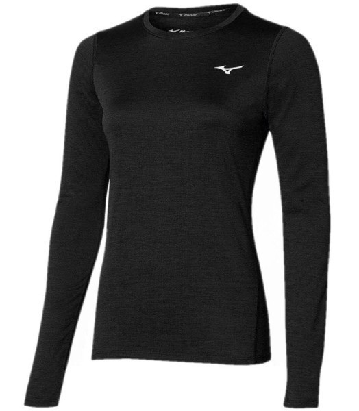 MIZUNO Impulse Core LS T-Shirt Damen schwarz - Bild 1