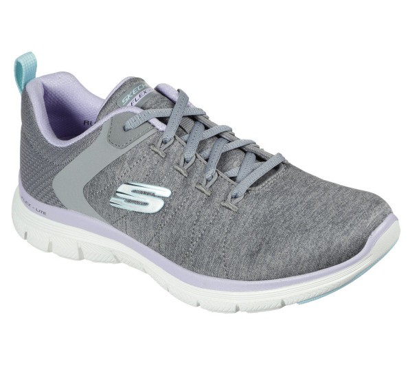 SKECHERS FLEX APPEAL 4.0 SCHUHE DAMEN grau