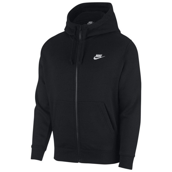 NIKE M Nsw Club Hoodie Fz Sweatshirtjacke Herren schwarz
