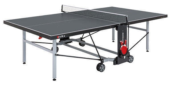 SPONETA Tischtennistisch S 5-70 e Outdoor mit Netz grau - Bild 1