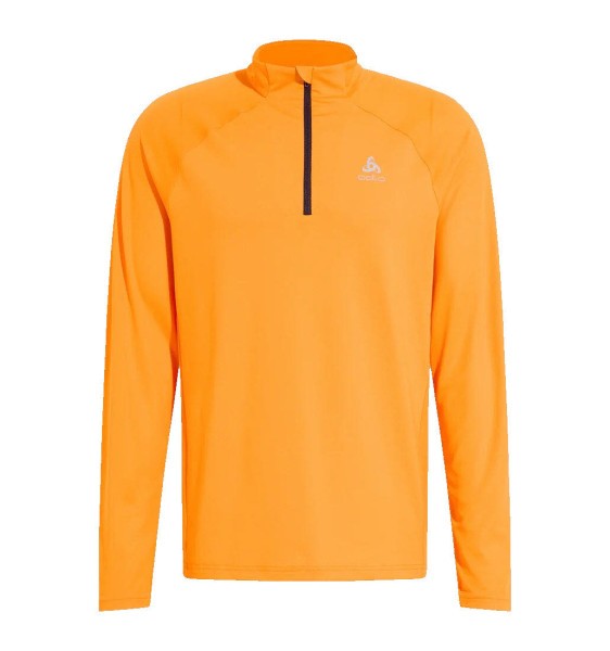 ODLO Mid layer 1/2 zip ESSENTIAL CE Langarmshirt Herren orange