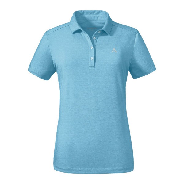 SCHÖFFEL Schöffel CIRC Polo Shirt Tauron Poloshirt Damen blau