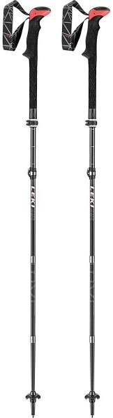 LEKI Micro Vario Carbon Wanderstöcke grau