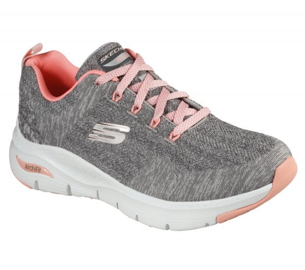 SKECHERS ARCH FIT - COMFY WAVE SCHUHE DAMEN grau Damen