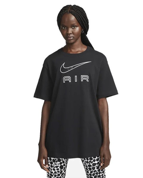 NIKE Nsw Tee Bf Nike Air T-Shirt Damen schwarz - Bild 1
