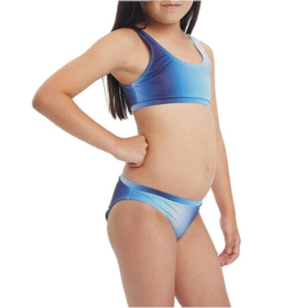 FIREFLY Shaded Safa Bikini Kinder blau