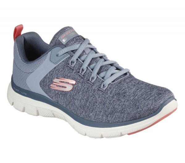 SKECHERS FLEX APPEAL 4.0 SCHUHE DAMEN blau Damen