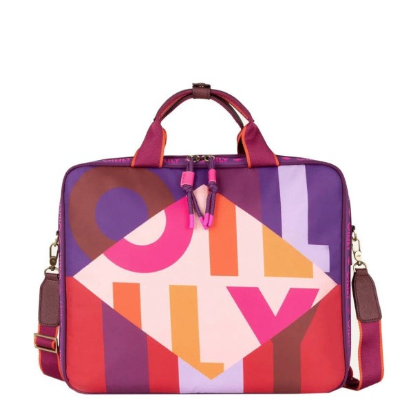 OILILY Laptop Bag lila