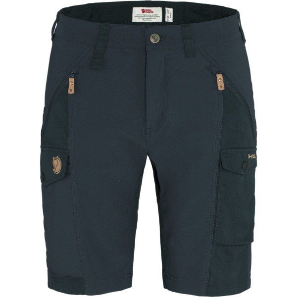FJÄLLRÄVEN Fjällräven Nikka Shorts Curved Kurzehose Damen blau