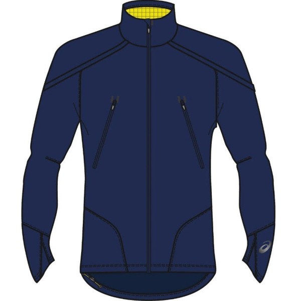 ASICS Lite-Show Winter JKT Jacke Herren blau