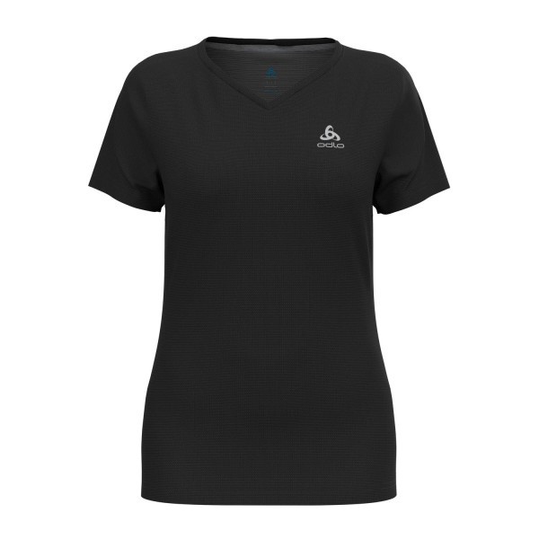 ODLO T-Shirt V-Neck S/S F-Dry Damen schwarz