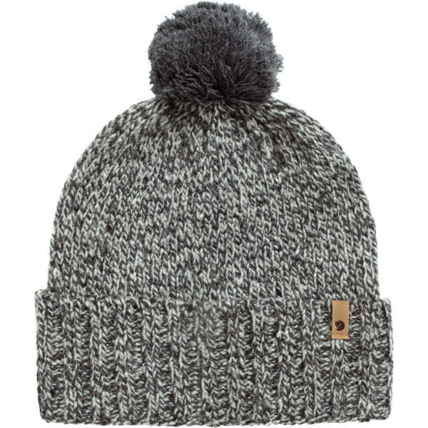 FJÄLLRÄVEN Fjällräven Ovik pom Mütze grau